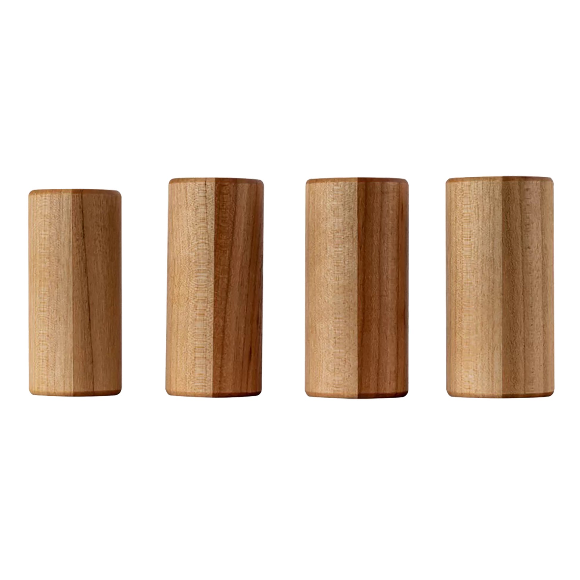 OWS-L, bottle neck bois Ortega, bouleau européen et cerisier européen, épaisseur large, longueur 60 mm, diamètre  21 mm, naturel