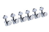 Ortega Elec Lock 6L Chrome Machine Heads Set