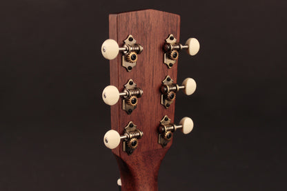 Earth 100SS, modèle Slope Shoulder, table épicéa Sitka massif, f/e acajou, EQ Fishman Sonitone, sunburst