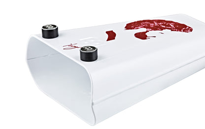 CLOCHE  MEINL ARTIST YOUNGR 6.5" + MCT INCLUS, ALLIAGE CARBONE ET ACIER, BLANC