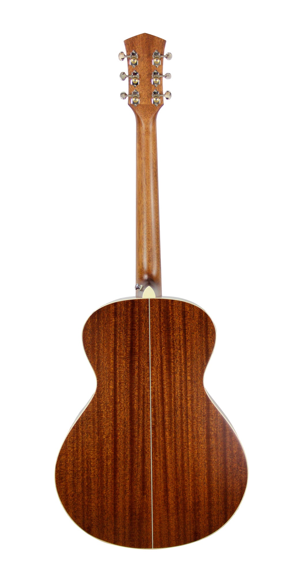 Essence MC4, table épicéa Sitka massif torréfié, f/e acajou, touche & chevalet palissandre, semi brillant, table noire