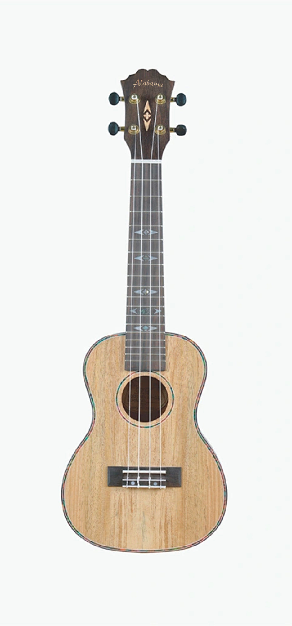 Ukulélé Concert, table manguier massif, fond & éclisses manguier, manche okoume, touche noyer, avec housse, naturel