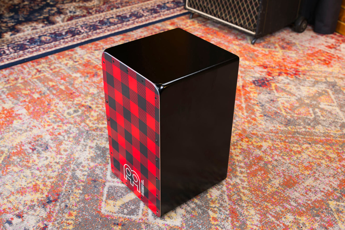 Cajon Meinl série Headliner finition Lumberjack à carreaux, timbres ajustables