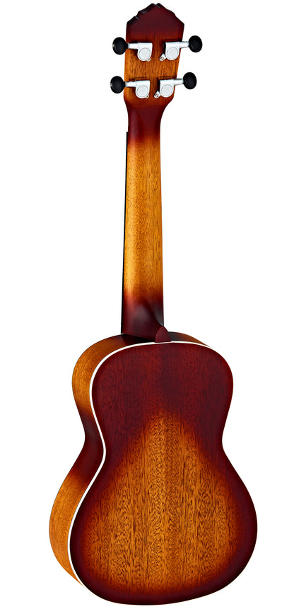 RUDAWN, modèle Concert, table okoume, fond & éclisses okoume, manche acajou, dawn sunburst satiné