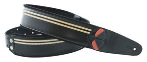 Righton Vegan Race Black Guitar Strap