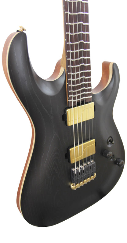 KX700TT2, corps acajou, table frêne, frettes True Temperament, chevalet Schaller Hannes, micros Fishman Fluence, housse