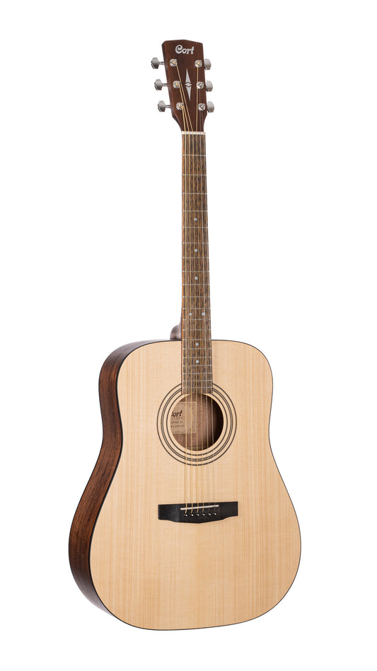 Earth 60, table épicéa massif, fond & éclisses acajou, manche acajou, touche laurier, naturel pores ouverts