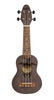 Keiki Ukulele Sopranino Charcoal Turtle
