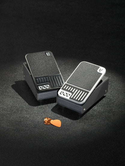 Pédale MINI VOLUME, pédale de volume ultra compacte, châssis métal, noir