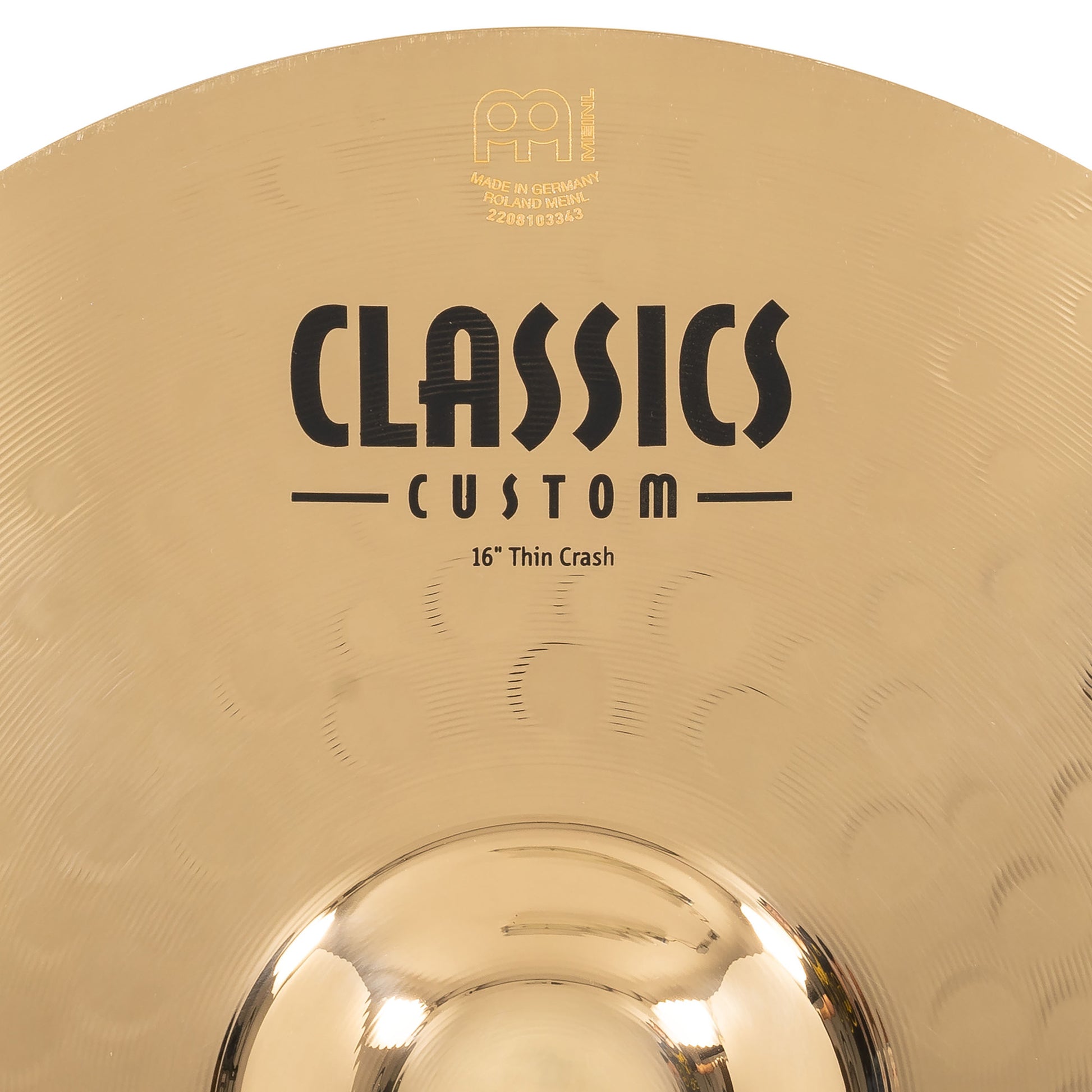 CRASH MEINL C.CUSTOM 16" THIN