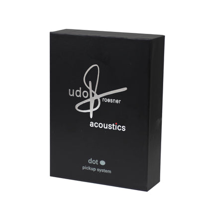 Préampli actif .DOT avec capteur piezo, pour guitares acoustiques, noir