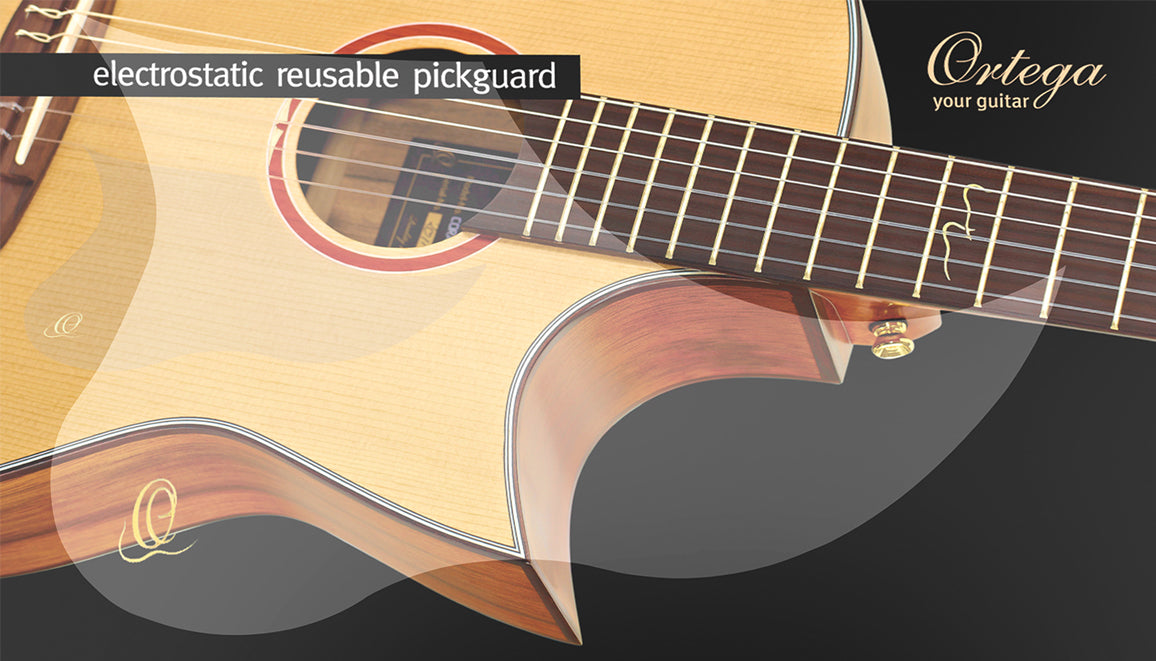 OERP, plaque de protection électrostatique pour la table d'une guitare, réutilisable à l'infini, transparent