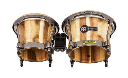 BONGOS MEINL ARTIST DIEGO GALE, 7" & 8 1/2 FÛT EN BOIS DE CHAMCHURI, PEAUX REMO FIBERSKIN, FINITION NATURELLE