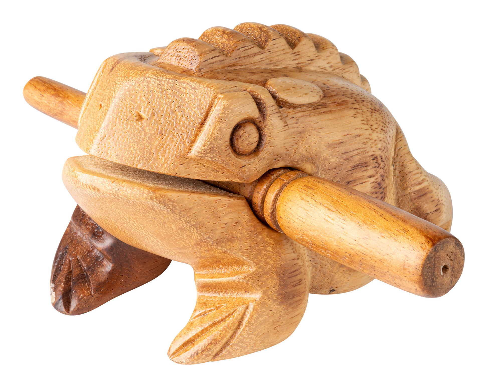 Güiro grenouille bois Medium NINO avec mailloche bois