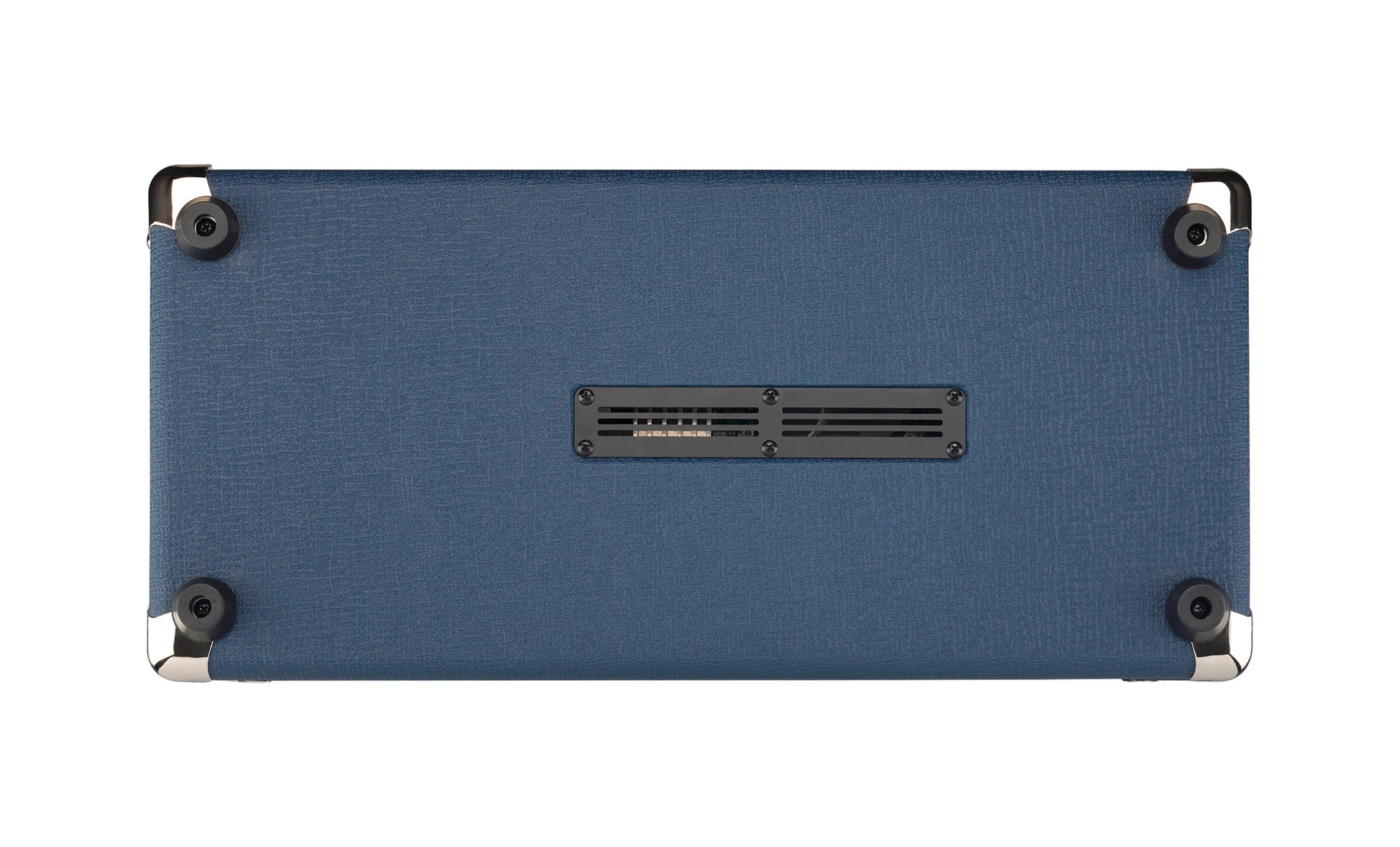 Tête guitare électrique 120W, 2 canaux, EQ 3 bandes, réverb, tremolo, chorus, boucle d'effet, 7 kg, bleu