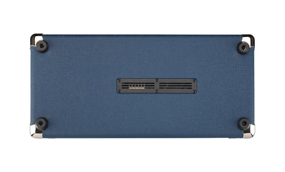 Tête guitare électrique 120W, 2 canaux, EQ 3 bandes, réverb, tremolo, chorus, boucle d'effet, 7 kg, bleu