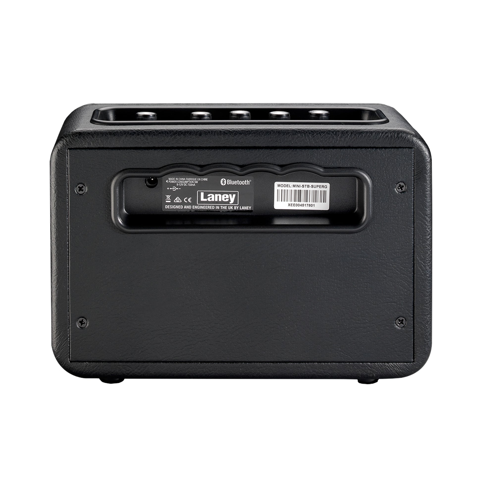 Ampli guitare stéréo 2x 3W, connexion Bluetooth, look Supergroup, 2x HP 3", 2 canaux, connectique LSI, noir