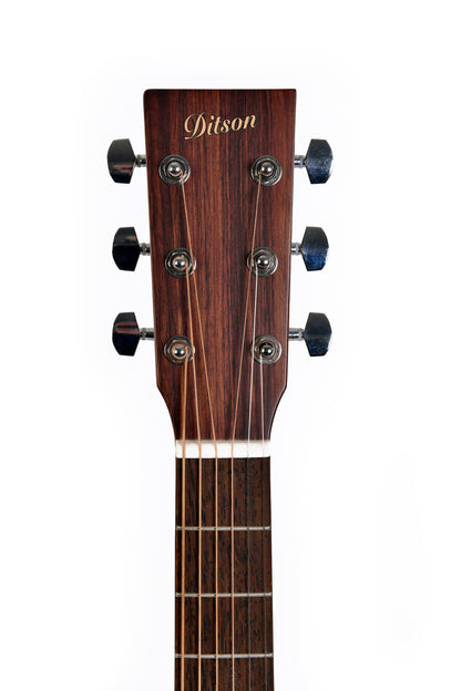 Modèle GC-10EL, Grand OM pan coupé, table épicéa Sitka, fond & éclisses acajou, manche acajou, EQ Sigma, naturel satiné, gaucher