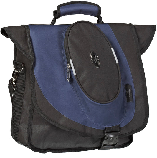 Dimensions: 34x30x7cm, noir & ultra marine