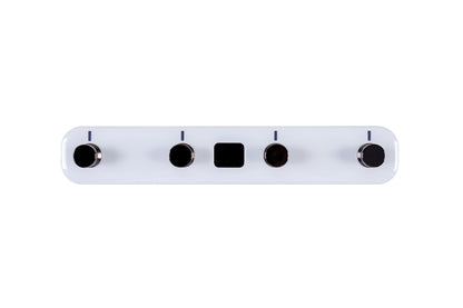 Footswitch sans-fil GWF4 pour guitare GTRS et produits Mooer, 4 interrupteurs, fonctionne sur batterie rechargeable, blanc