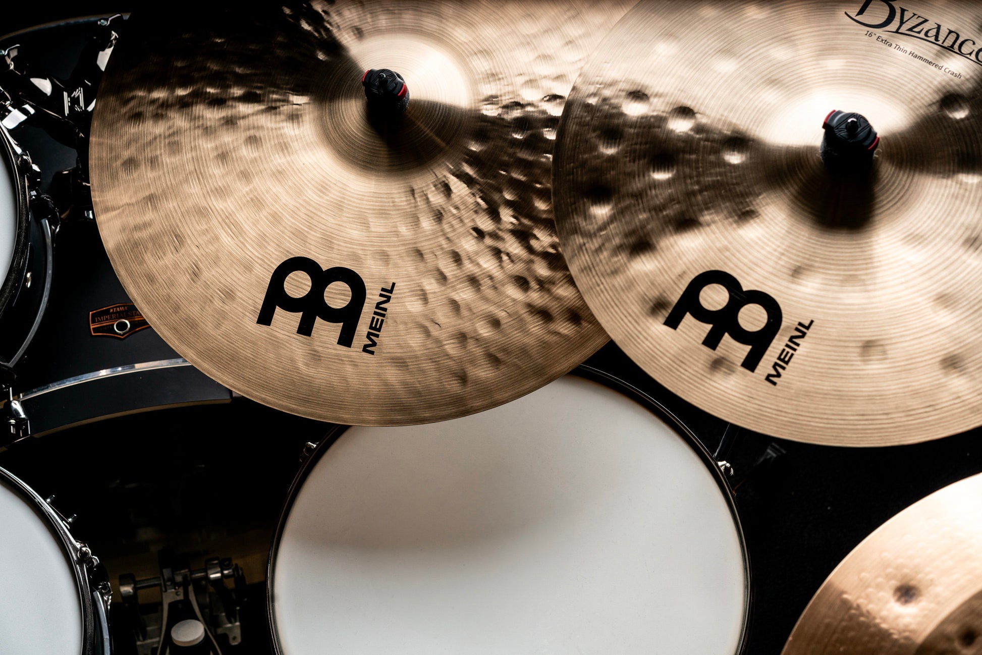 Ride Traditional 22" Extra Hammered, Alliage bronze B20, Martelée à la main, Finition traditionnelle