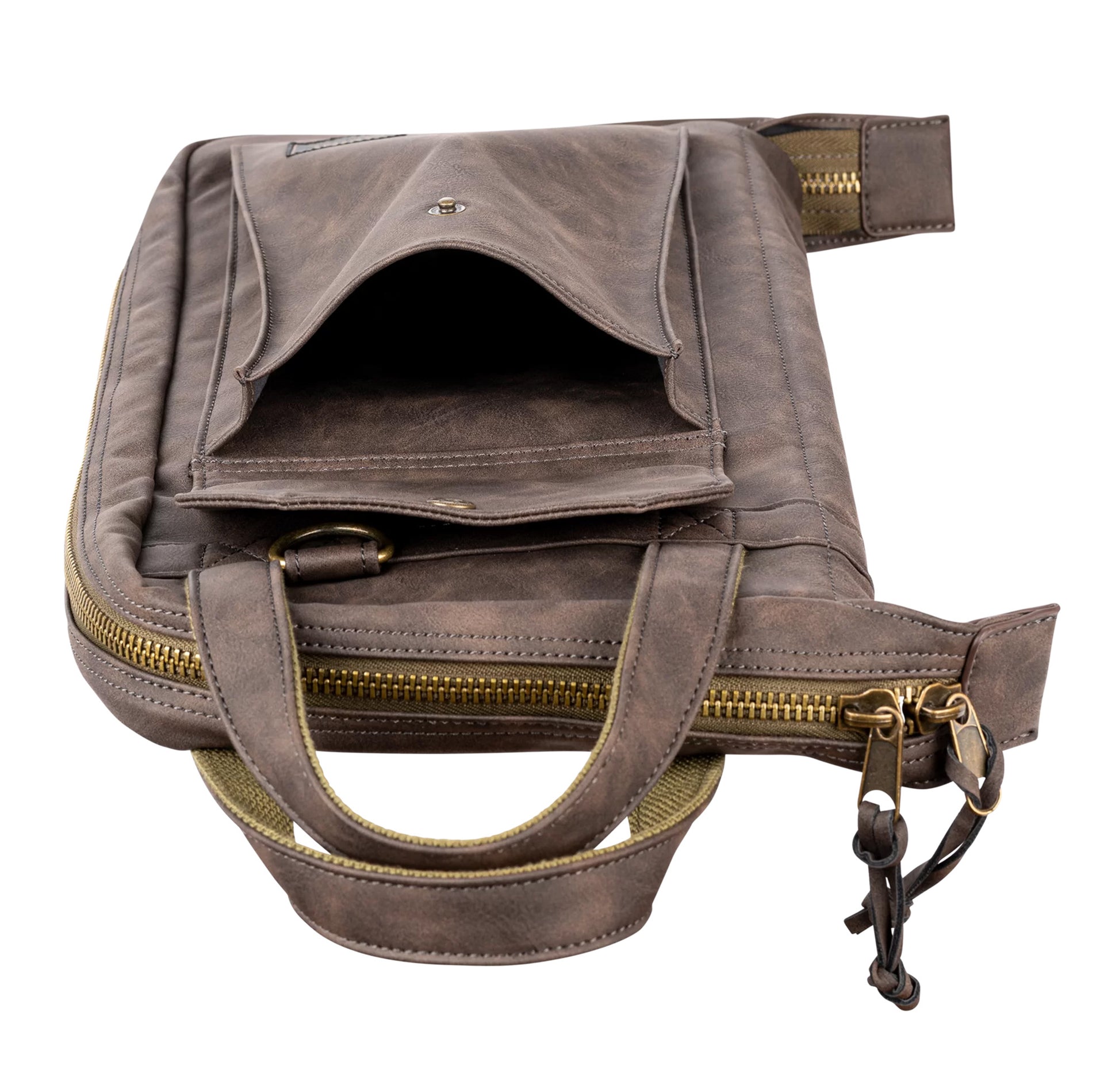 Housse Baguettes Meinl Vintage Hyde finition Dark Brown