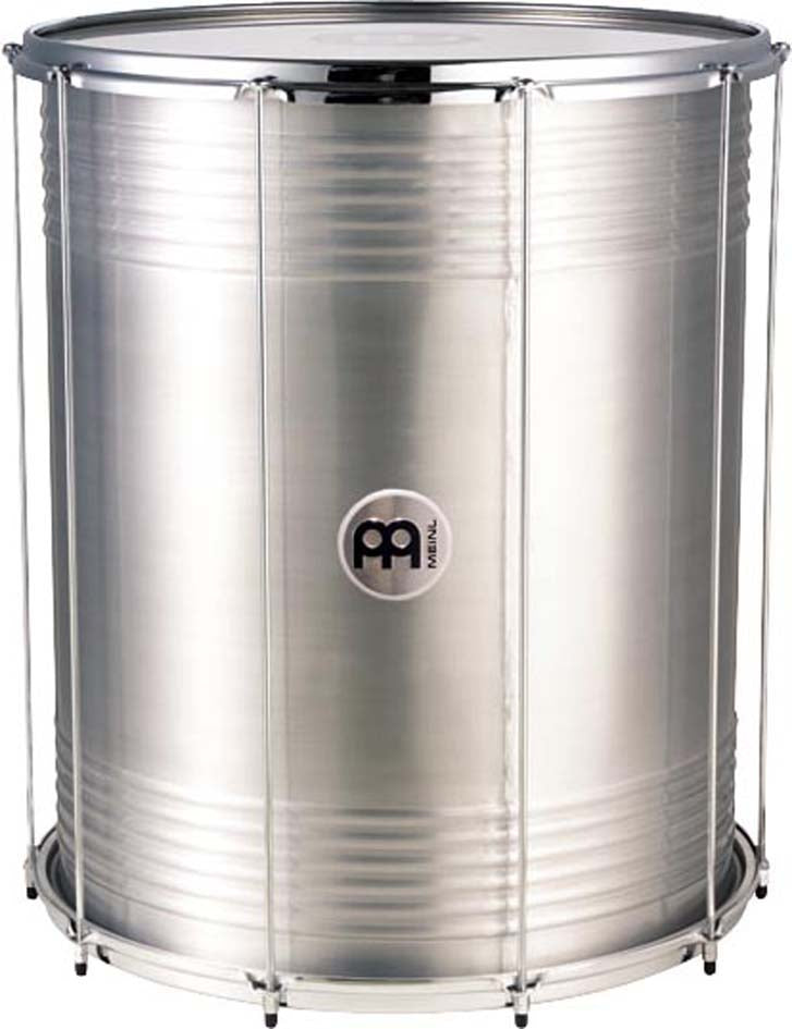 Surdo 20" x 24", 10 tirants, fût aluminium, peau synthétique, accastillage chromé