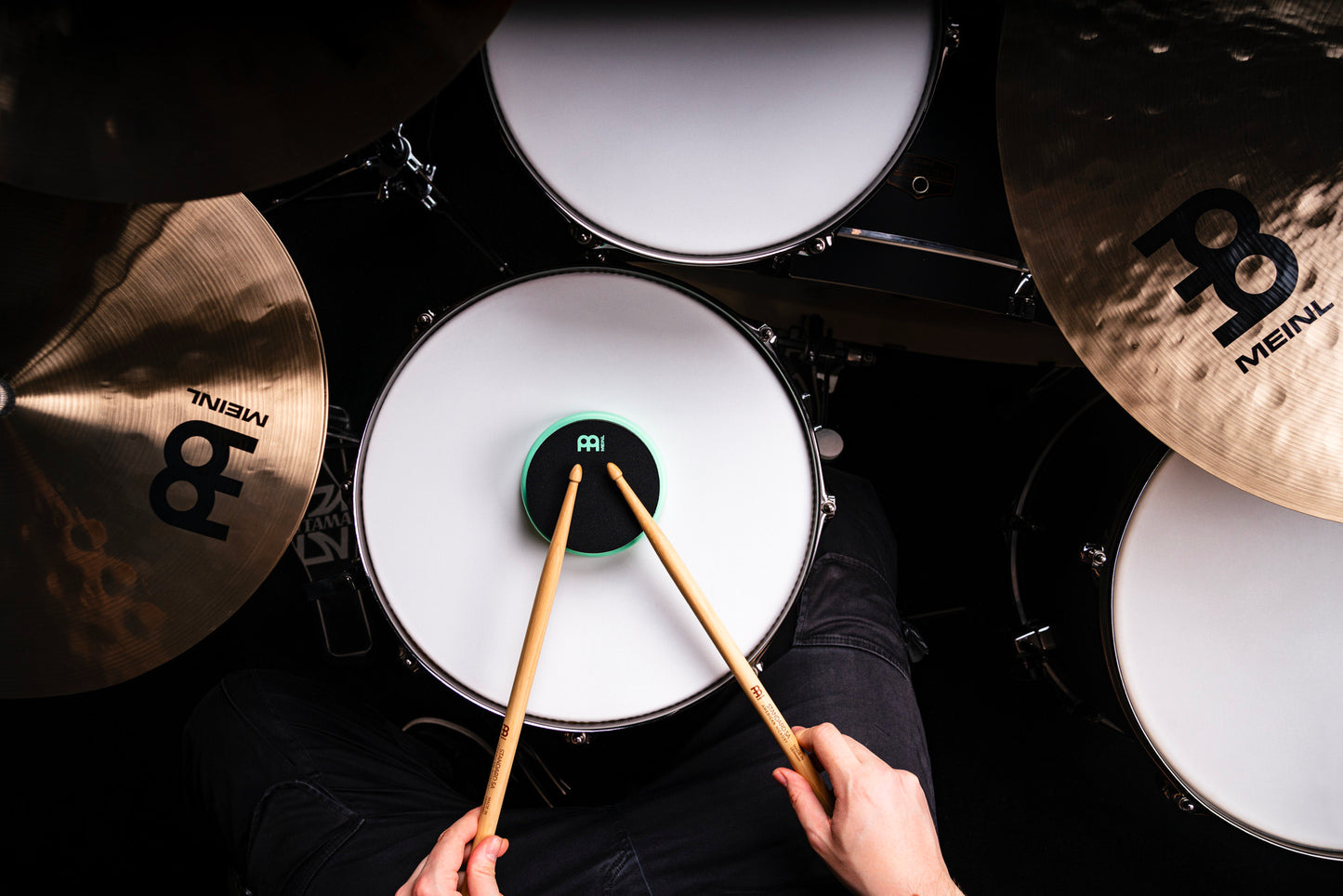 PAD D'ENTRAINEMENT MEINL MARSHMALLOW 4" SEA FOAM