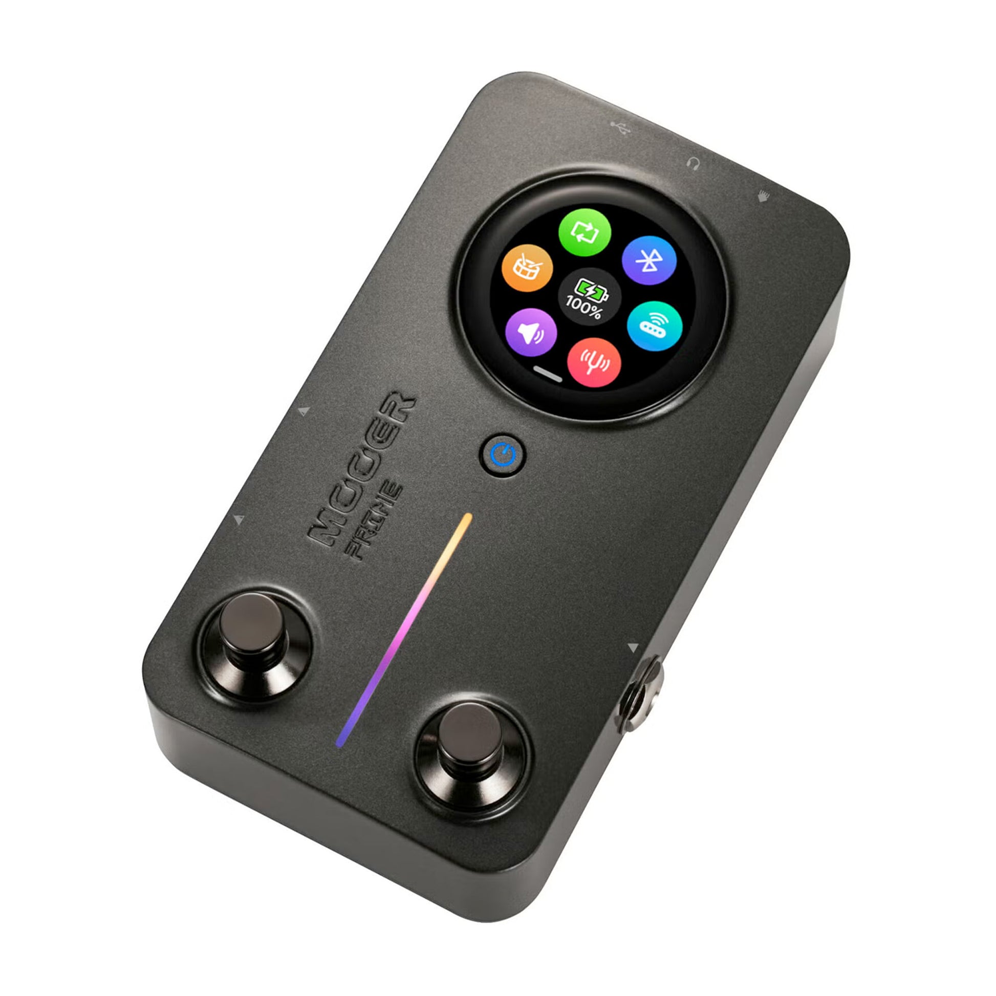 Pédale PRIME M2, pour guitare électrique, écran tactile, technologie MNRS de modélisation d'amplis et d'effets, argent