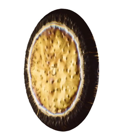 HEART CHAKRA GONG, 36" / 90 CM, 136,10 H, FINITION TRADITIONNELLE