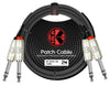 Kirlin Cable Patch 2Xtrs-2Xtrs 2M Black