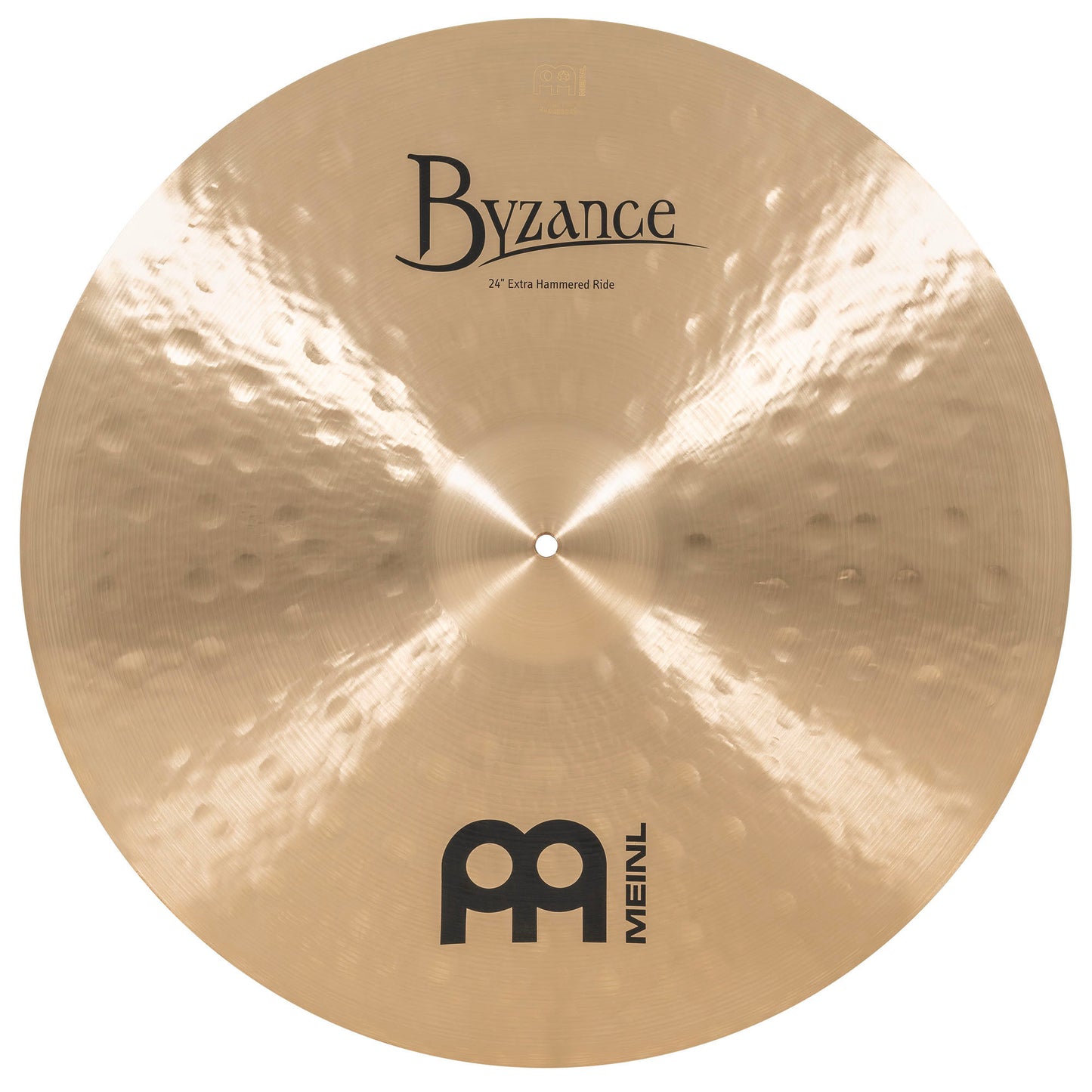 Ride Traditional 24" Extra Hammered, Alliage bronze B20, Martelée à la main, Finition traditionnelle