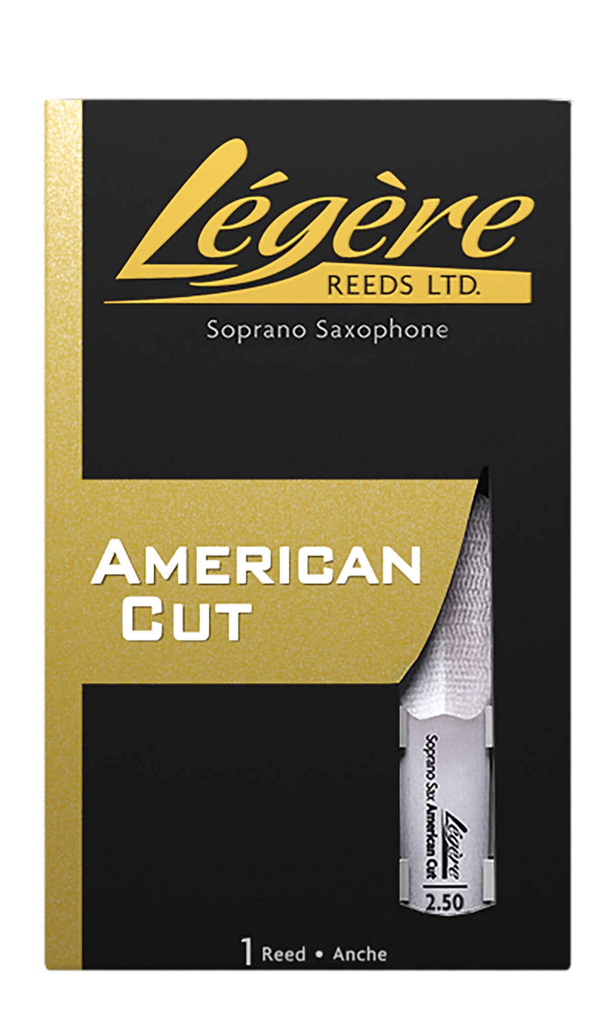 Anche de saxophone soprano Légère American Cut, Force 2.5