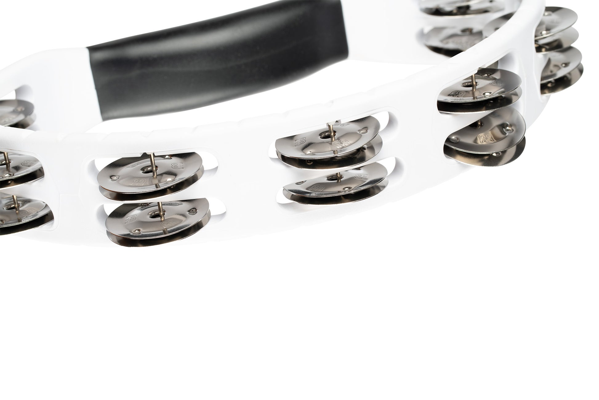 TAMBOURIN MEINL ABS DEMI-LUNE BLANC