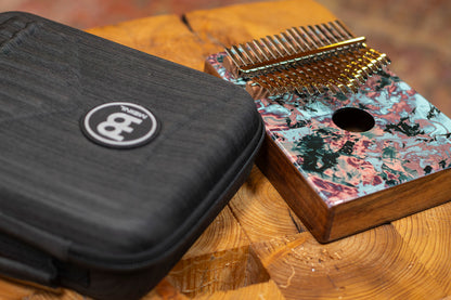 Kalimba Meinl avec rosace, 17 notes, design Coral Reef - KA17CR