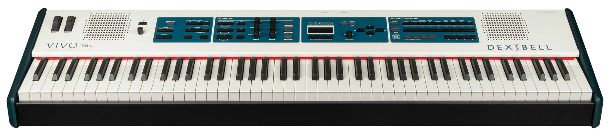 Piano numérique de scène Dexibell Vivo S8 | 88 notes, toucher lourd