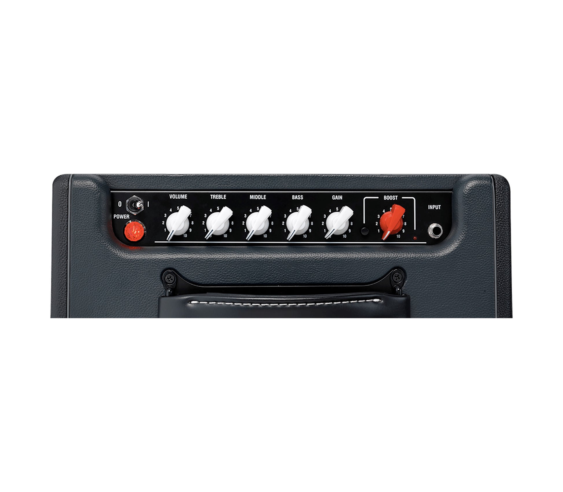 Ampli à lampes CUB-SUPER10, 10W, 1x 10" HH, 2 lampes préampli 12AX7, 1 lampe de puissance EL84, gris et noir