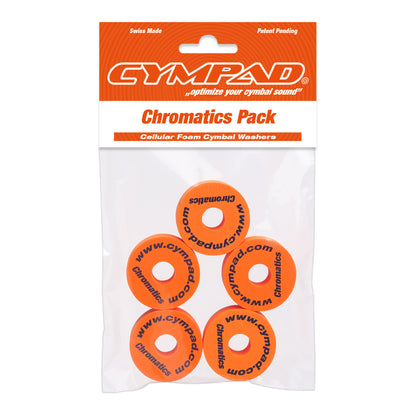SET 5 PADS CYMPAD CHROMATICS ORANGE