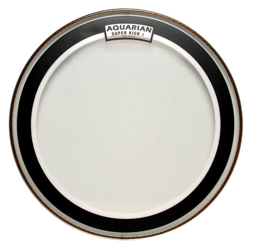 Peau Super-Kick I 18", 1 pli médium (0.25mm), atténuateur flottant, sablée