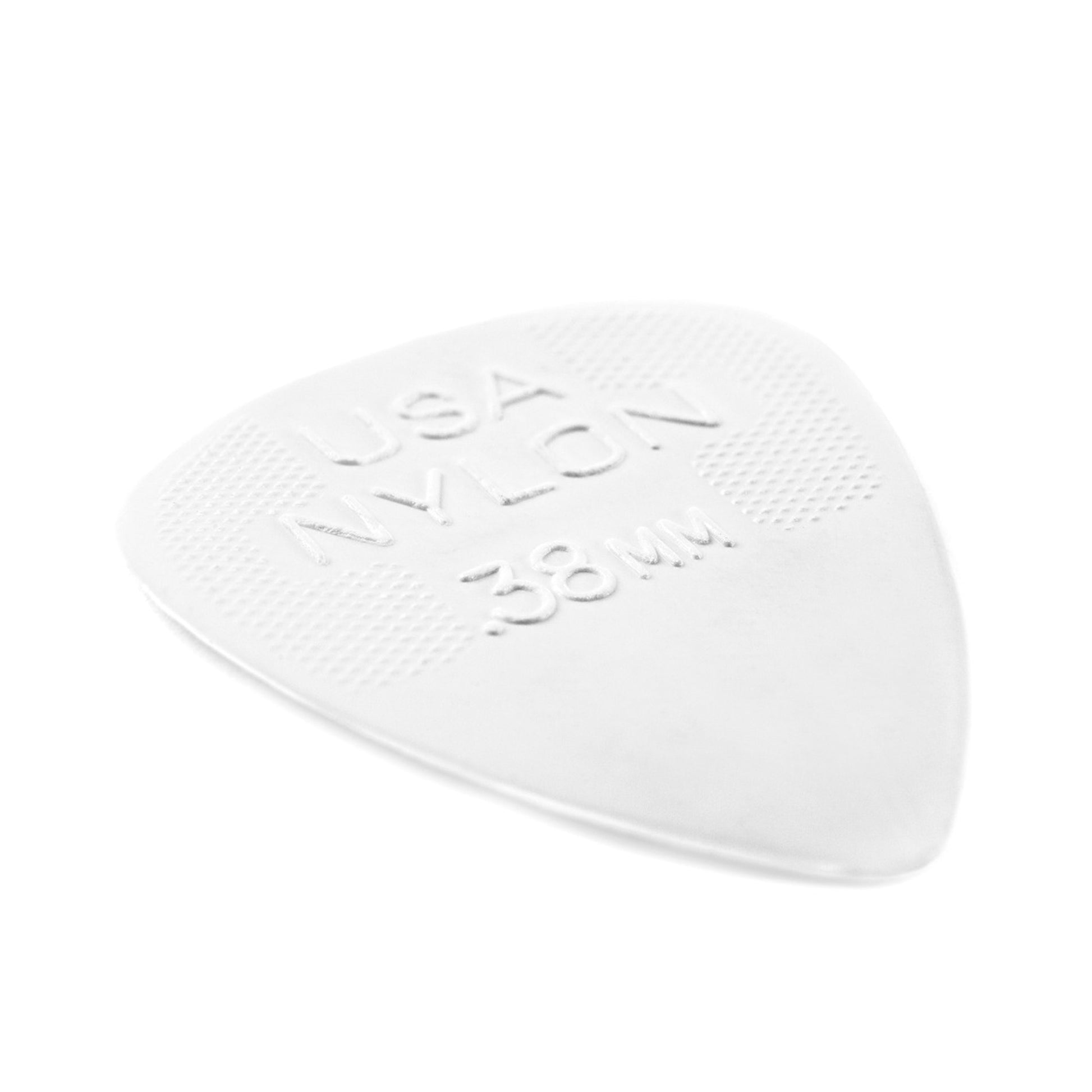 Sachet de 12 médiators Nylon Standard 038 (blanc)