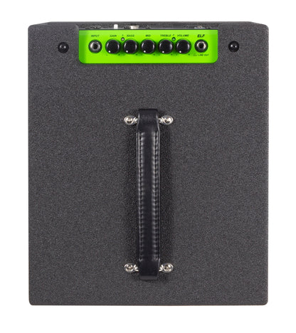 Ampli basse 200W, HP 1x 10", EQ 3 bandes, contrôle du Gain, sortie DI, sortie casque, finition noir