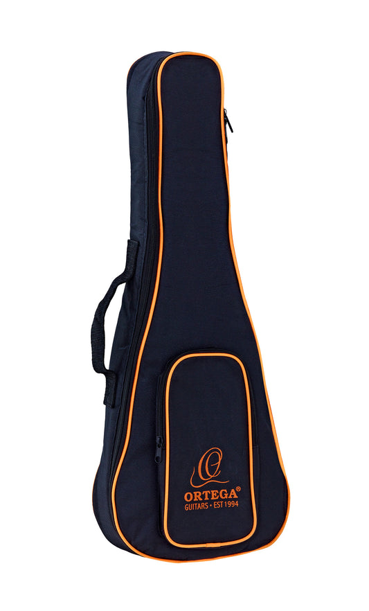 Housse pour ukulélé Ténor (environ 68 cm), nylon résistant, rembourrée 10 mm, avec compartiment accessoires et deux sangles