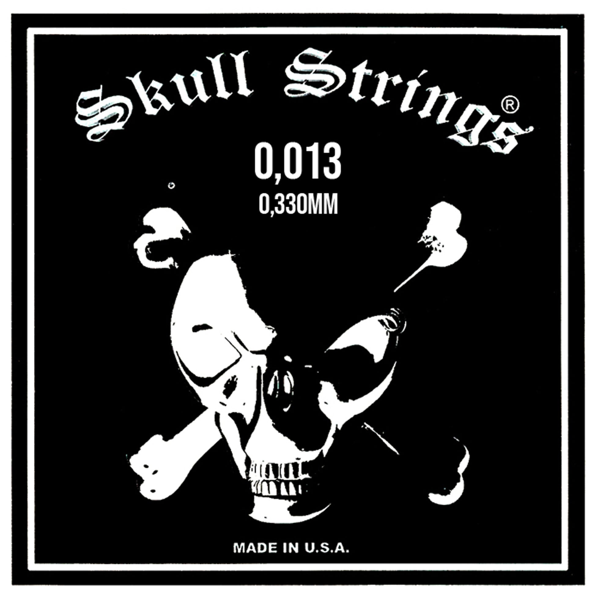 Corde guitare électrique SKULL 013
