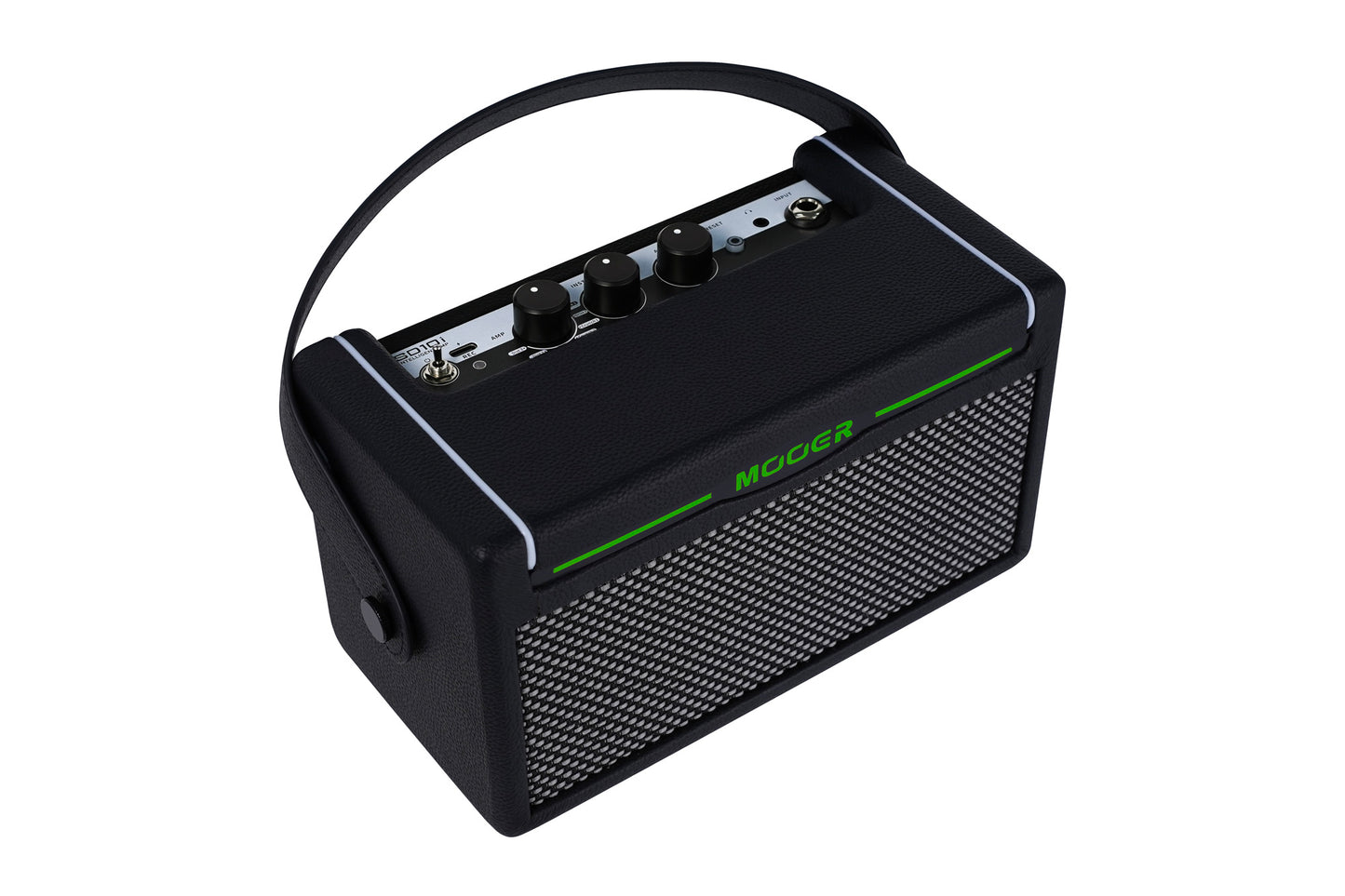 Ampli SD10i, 10W, 2x HP 2", 52 modélisations d'amplis, 25 simulations d'enceintes, 126 effets, sur batterie rechargeable, noir