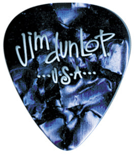 Sachet de 72 médiators Genuine Celluloid, Heavy (blue pearl)
