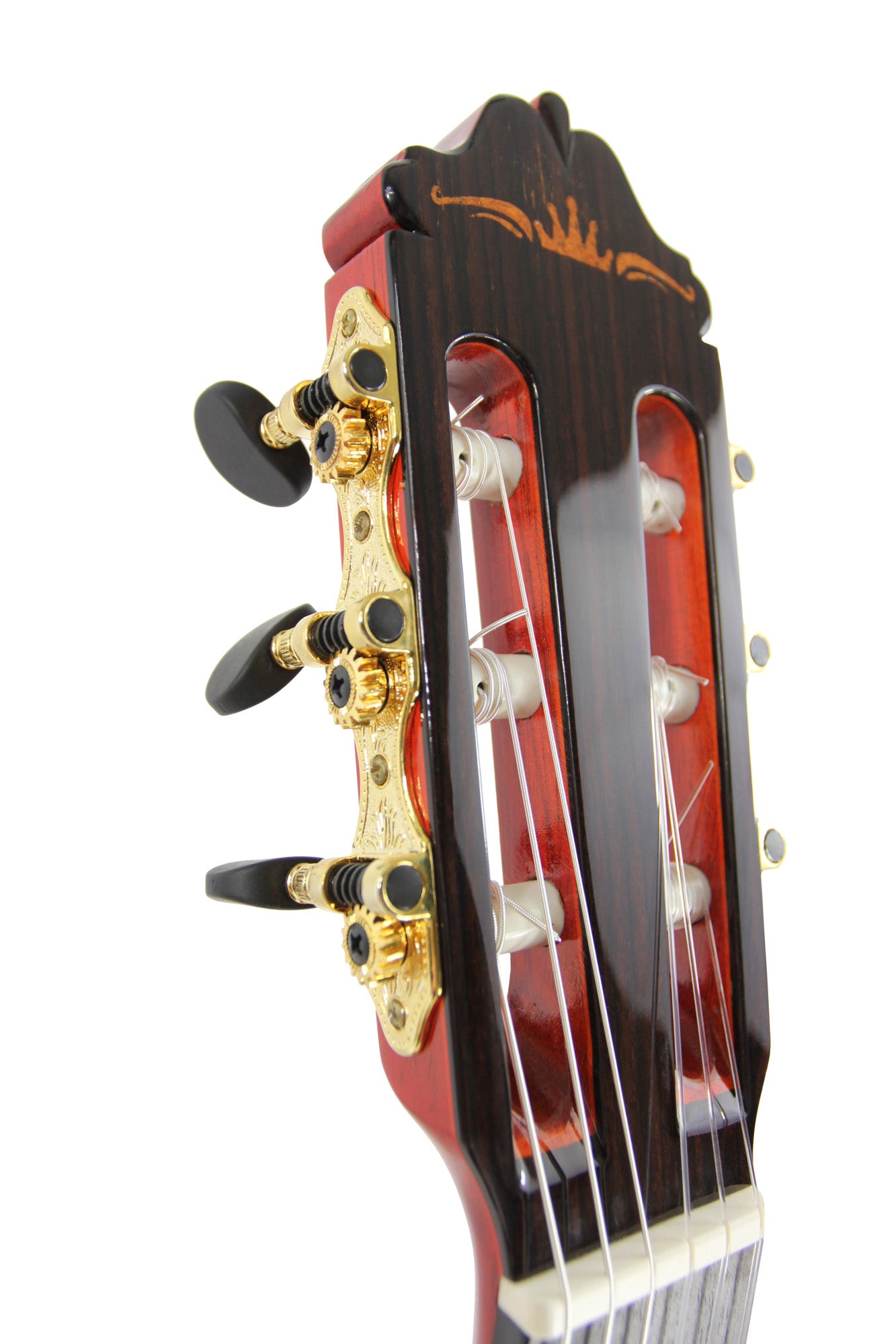 GIPSYKINGS (by André Reyes), Flamenco, table épicéa massif, fond & éclisses cyprès massif, rouge brillant