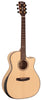 Cort GA-MYBEVELNAT folk guitar, myrtlewood, natural