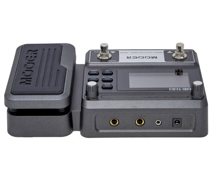 Pédalier multi-effets GE100, 8 modules d'effet et 66 types d'effets, 23 sons saturés & 7 simulations d'amplis, noir