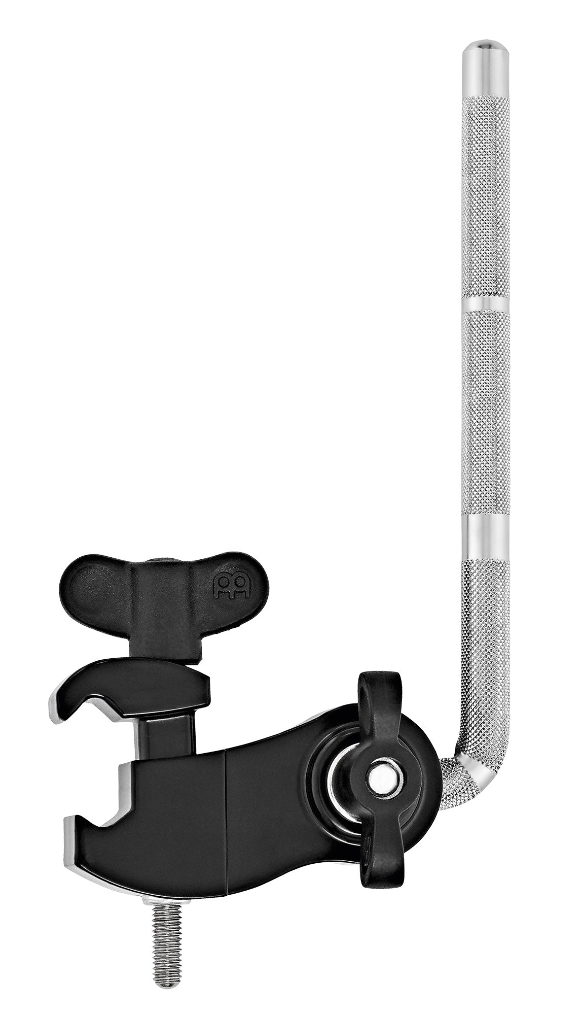Attache Meinl droite pour percussions à fixer sur le cercle. Livré avec bras en L