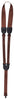 Ortega Strap Rosette Classic Brown